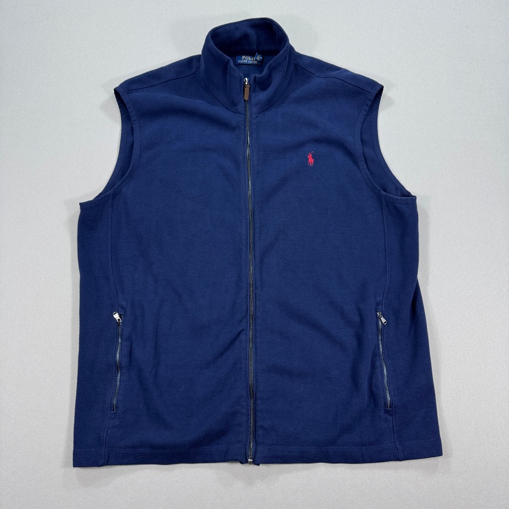 Polo by Ralph Lauren Navy Blue Vest